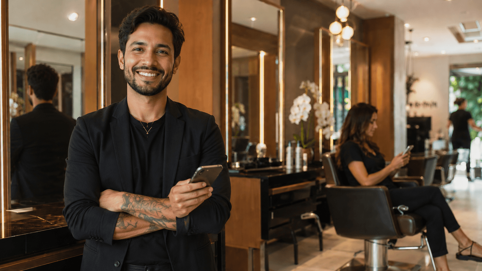 Seu salão não compete só com o salão da esquina. Compete com o Google e a IA.